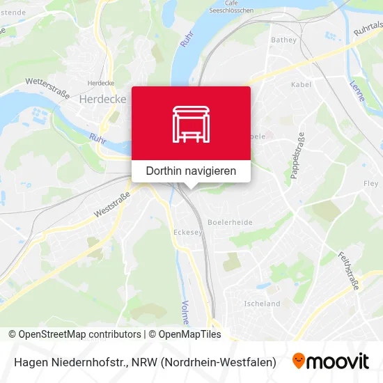 Hagen Niedernhofstr. Karte