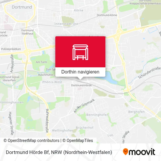 Dortmund Hörde Bf Karte