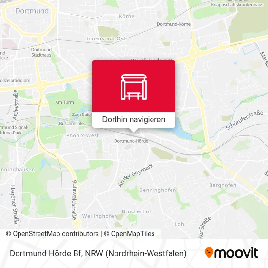 Dortmund Hörde Bf Karte