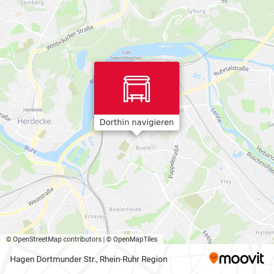 Hagen Dortmunder Str. Karte