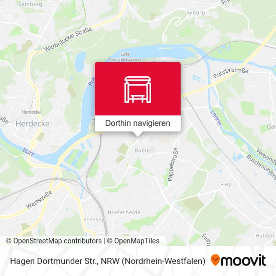 Hagen Dortmunder Str. Karte