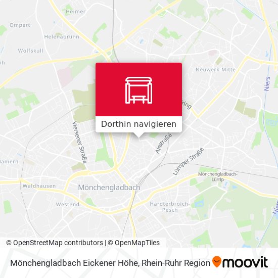 Mönchengladbach Eickener Höhe Karte