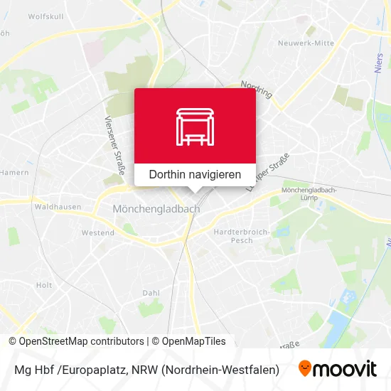 Mg Hbf /Europaplatz Karte