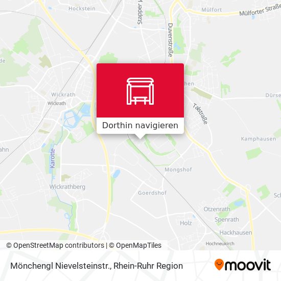 Mönchengl Nievelsteinstr. Karte