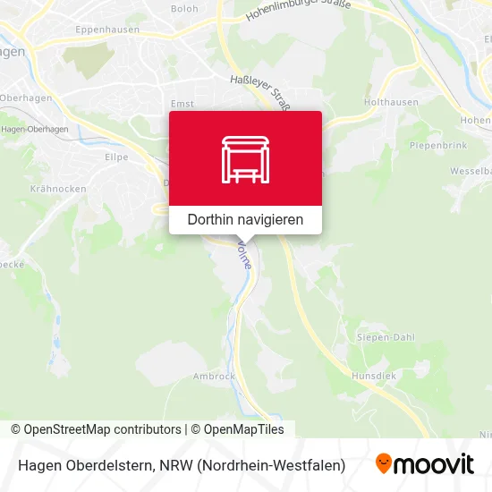 Hagen Oberdelstern Karte