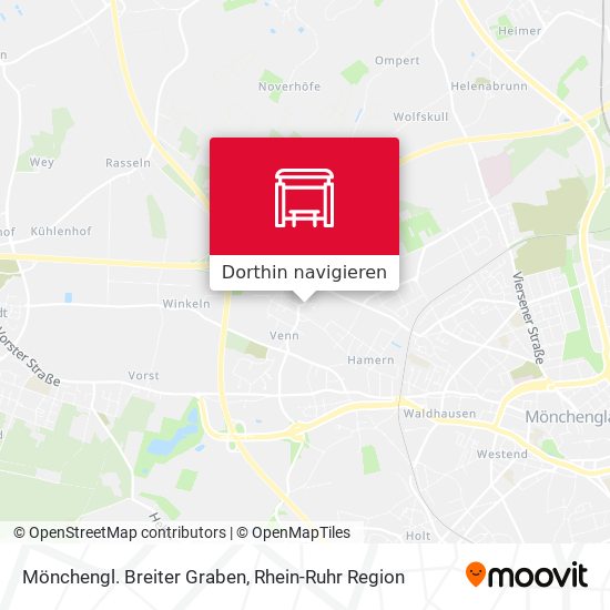 Mönchengl. Breiter Graben Karte