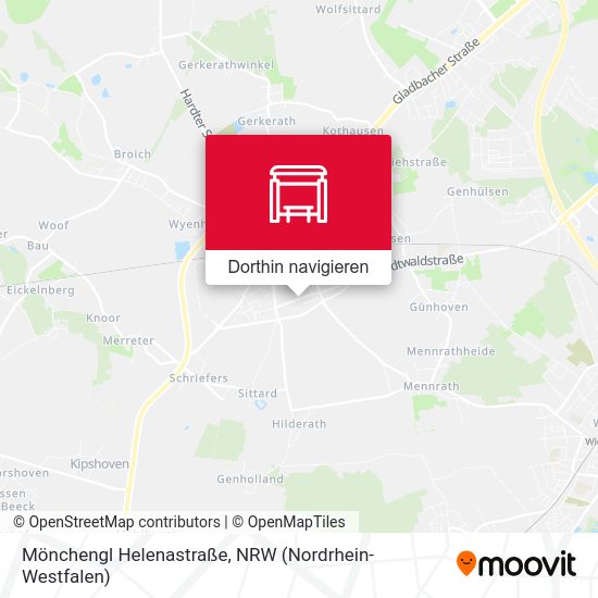 Mönchengl Helenastraße Karte