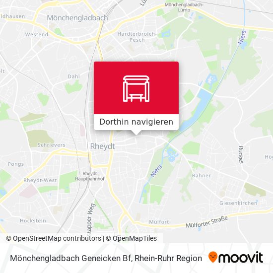 Mönchengladbach Geneicken Bf Karte