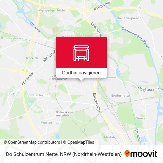 Do Schulzentrum Nette Karte