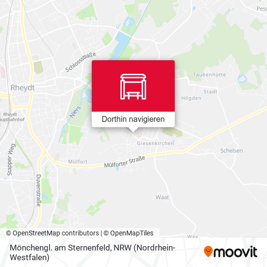 Mönchengl. am Sternenfeld Karte