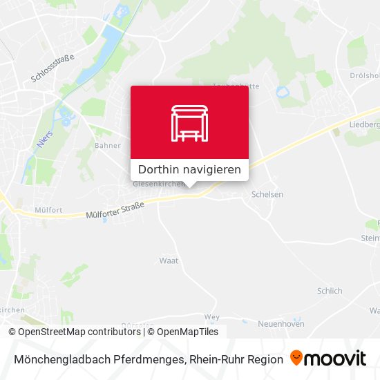 Mönchengladbach Pferdmenges Karte