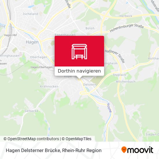 Hagen Delsterner Brücke Karte