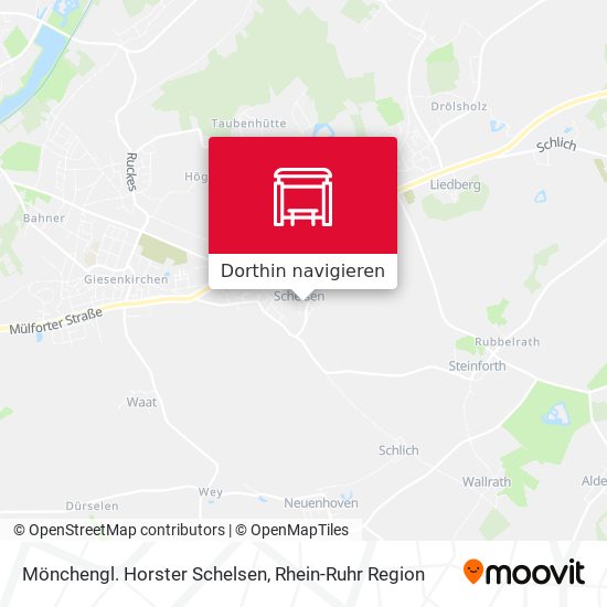 Mönchengl. Horster Schelsen Karte