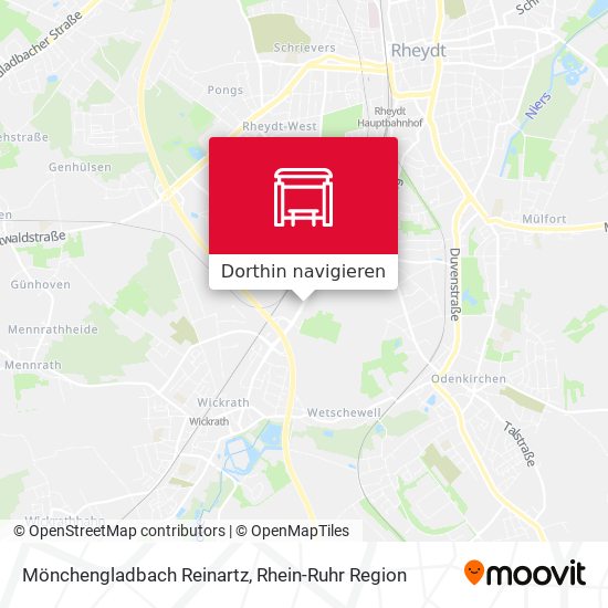 Mönchengladbach Reinartz Karte