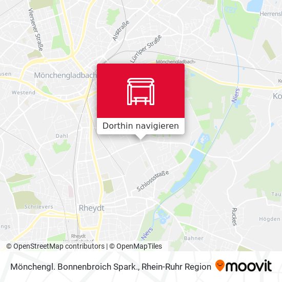 Mönchengl. Bonnenbroich Spark. Karte