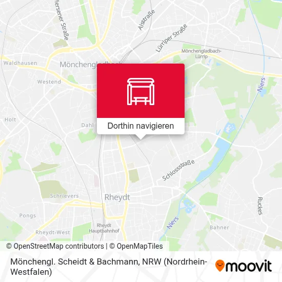 Mönchengl. Scheidt & Bachmann Karte