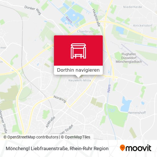 Mönchengl Liebfrauenstraße Karte