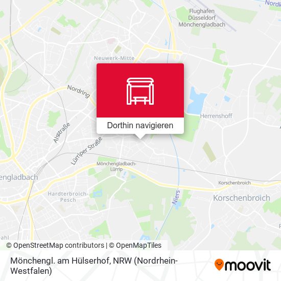Mönchengl. am Hülserhof Karte