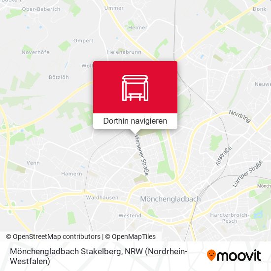 Mönchengladbach Stakelberg Karte