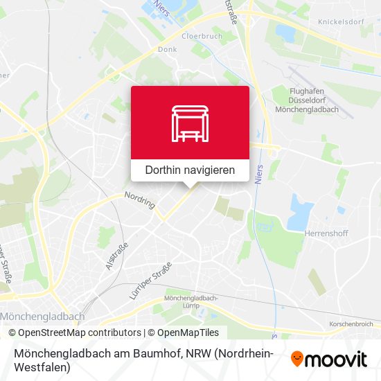 Mönchengladbach am Baumhof Karte