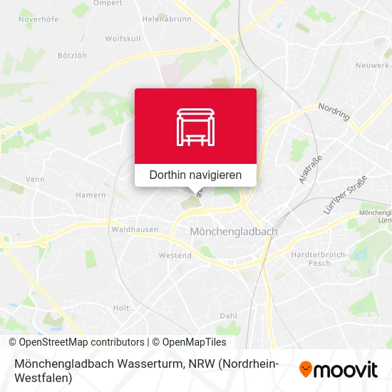 Mönchengladbach Wasserturm Karte