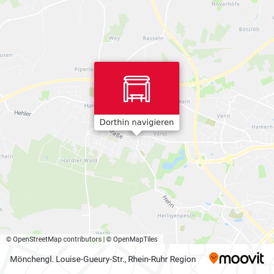 Mönchengl. Louise-Gueury-Str. Karte