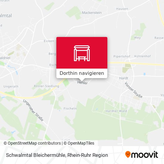 Schwalmtal Bleichermühle Karte