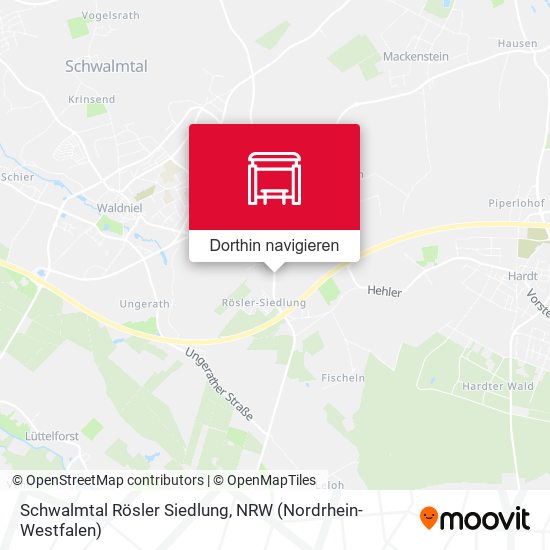 Schwalmtal Rösler Siedlung Karte