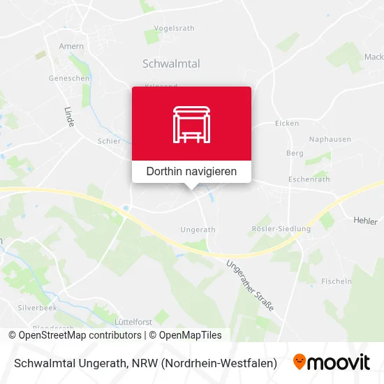Schwalmtal Ungerath Karte