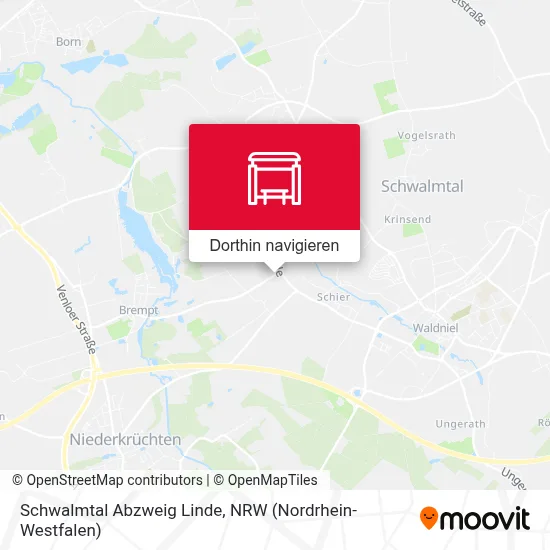 Schwalmtal Abzweig Linde Karte