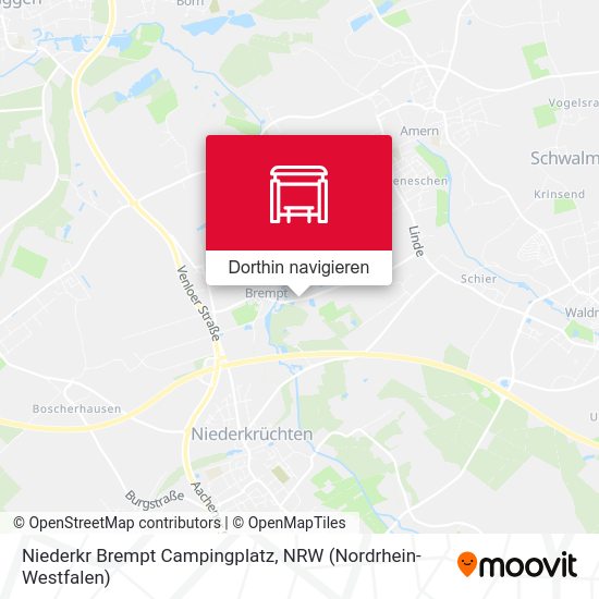 Niederkr Brempt Campingplatz Karte