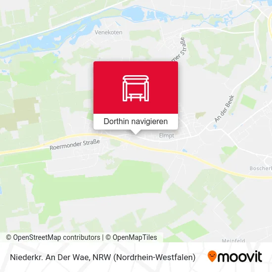 Niederkr. An Der Wae Karte