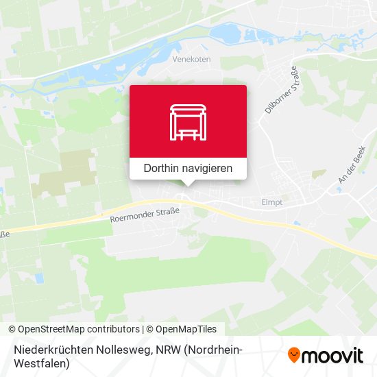 Niederkrüchten Nollesweg Karte