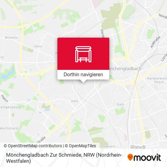 Mönchengladbach Zur Schmiede Karte
