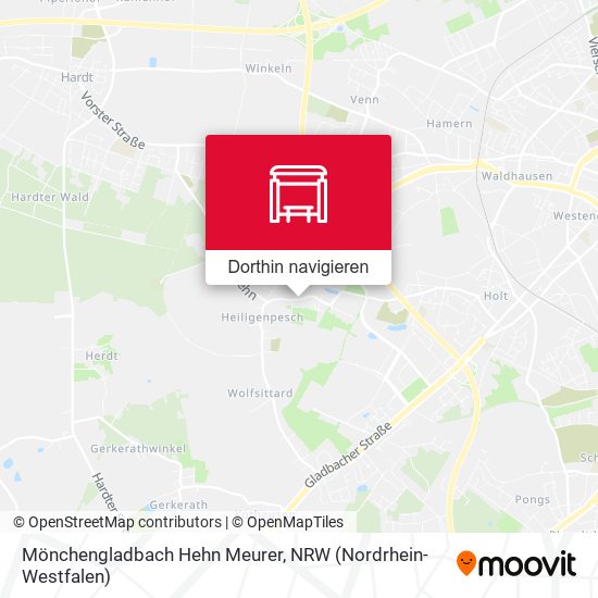 Mönchengladbach Hehn Meurer Karte