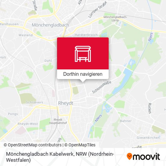 Mönchengladbach Kabelwerk Karte