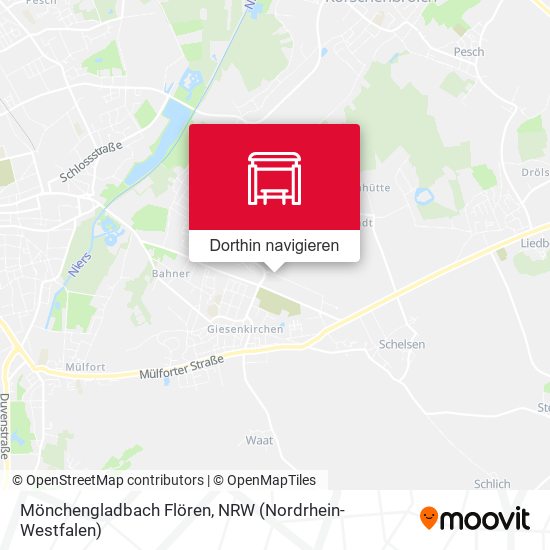Mönchengladbach Flören Karte
