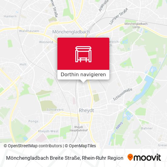 Mönchengladbach Breite Straße Karte