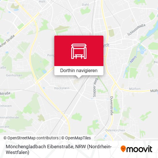 Mönchengladbach Eibenstraße Karte