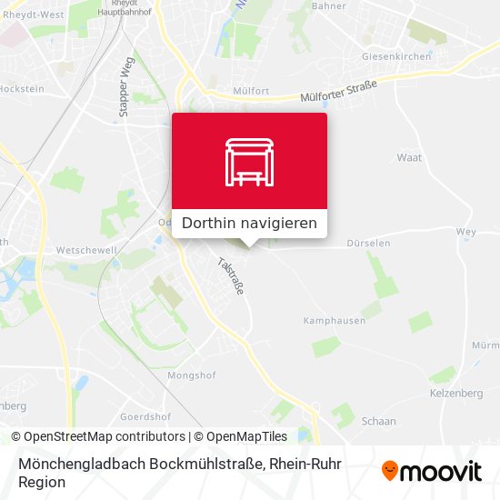 Mönchengladbach Bockmühlstraße Karte