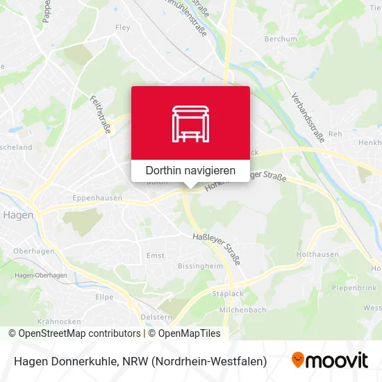 Hagen Donnerkuhle Karte