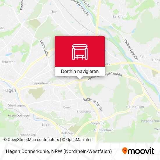 Hagen Donnerkuhle Karte