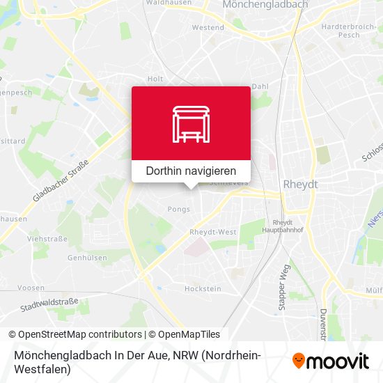 Mönchengladbach In Der Aue Karte