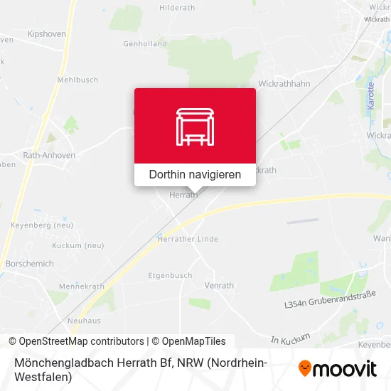 Mönchengladbach Herrath Bf Karte