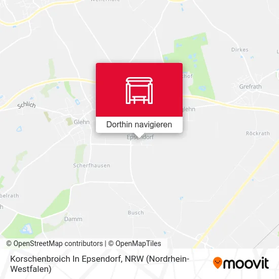 Korschenbroich In Epsendorf Karte
