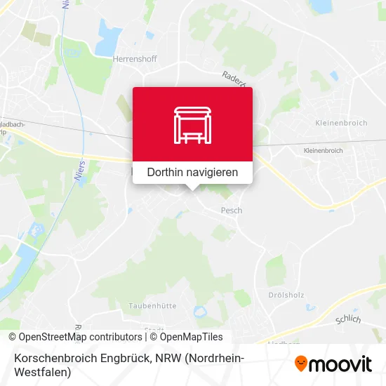 Korschenbroich Engbrück Karte