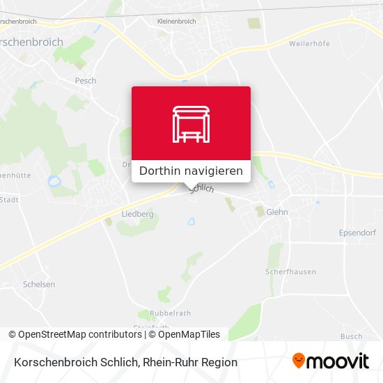 Korschenbroich Schlich Karte