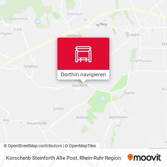 Korschenb Steinforth Alte Post Karte