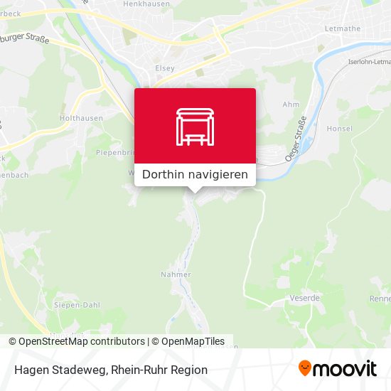 Hagen Stadeweg Karte