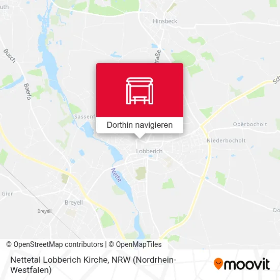 Nettetal Lobberich Kirche Karte